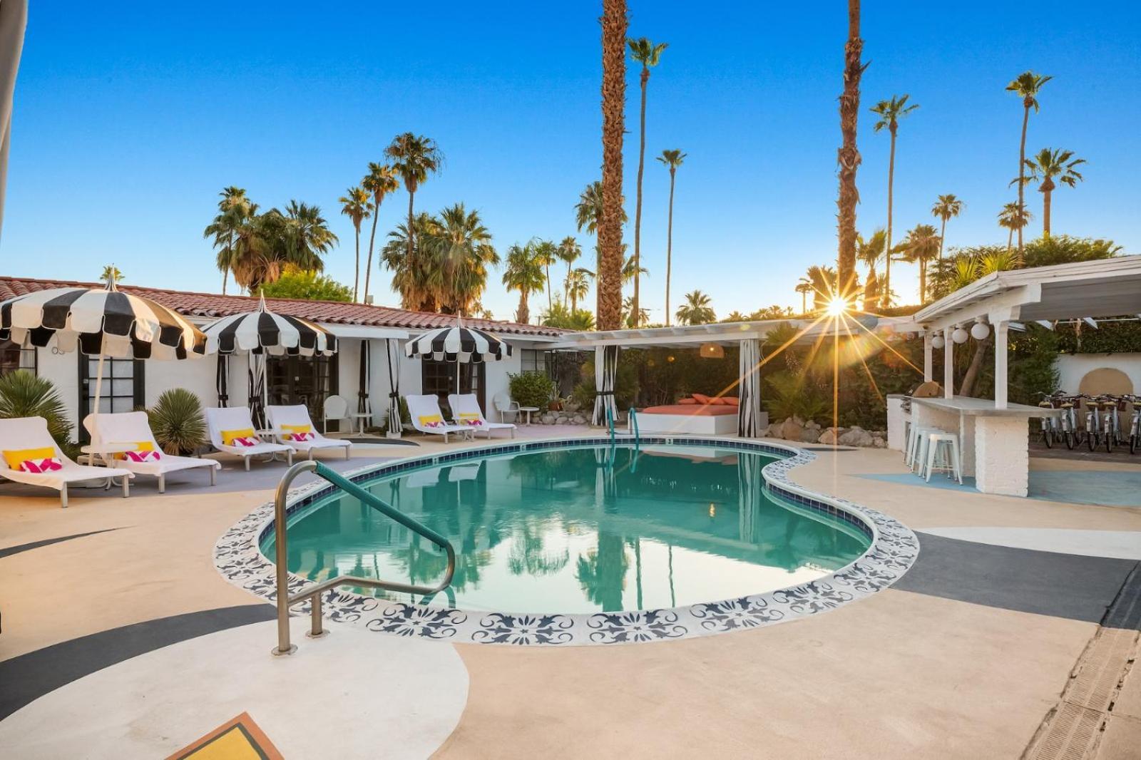 מלון Natural Palm Springs Escape Poolside Plus Downtown מראה חיצוני תמונה